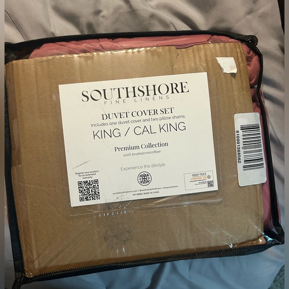 Southshore 3pc Duvet set NEW IN PACKAGING. California king - Picture 5 of 5